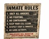Prison Jail Wall Rules