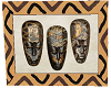 Framed African Masks