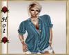 ~H~Hots Blouse Teal