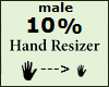 Hand Scaler 10% Male