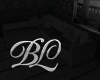 Motel Couch Black