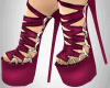 Burgundy Heels