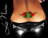 Heart & Roses BackTattoo