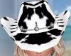 Cow Print Cowgirl Hat