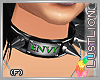 (L)7Sins Collar: Envy F