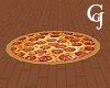 Pepperoni Pizza Rug