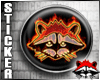 [RR] Firey Raccoon Head