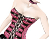 Pink corset