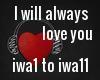 I will always love you