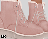 AC | Pink Feltsy Boots