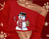 Christmas Snowman Top