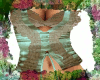 [SMS]Teal-Brown Corset