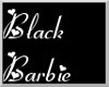 Black Barbie Head Sign