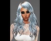 Silver/Blue Ohndria Hair