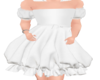 XK*White Cute Dress Kid