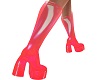 *Barbie Pink Knee Boots*