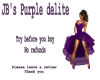 JB's Purple delite