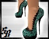 sxii g-teal cheetah pump