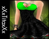 t| Green Heart Dress