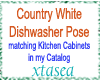 Country White Dishwasher