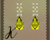Ivy Earrings Yellow Gold