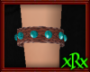 Leather Turq Bracelet