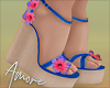 $ Summer Floral Heels