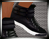 {RJ} Rubber Shoes Black