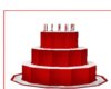 Red Bday Cake