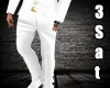 White Army Suit Pant #