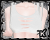 /K/ White Top Ripped F
