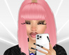 PINK ANIMATED HAIR ADD
