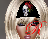 Blonde Divaso Skull/rose