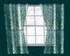 Lace Teal/Sage Curtains