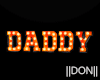 Daddy Orange Neon lamp