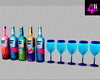 LZ/Vodka Bottles Glasse