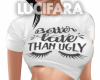 L | Funny crop tee