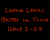 Leona Lewis~BetterInTime