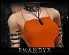 xMx:Sexy Orange Dress