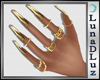 Lu)Gold Nails