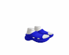blue pool crocs