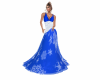blue snowflake dress