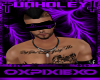 purple cross blindfold M