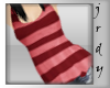*J* Red Long Top