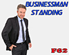 Businessman standing