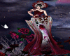 MxU-Vase of roses Gown