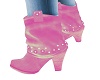 pink cute dance boot