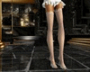 White Stockings & Heels