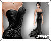 !Evening gown black