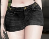 Y･ Black mini skirt